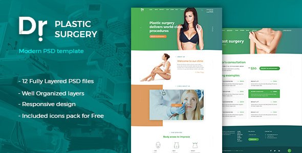 fruitfulcode's tweet image. Have you seen our new #PSD theme - Dr. Plastic Surgery? Check out the features on: themeforest.net/item/dr-plasti…