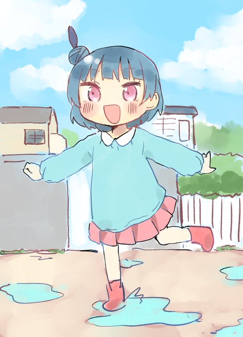 水たまりのtwitterイラスト検索結果 古い順