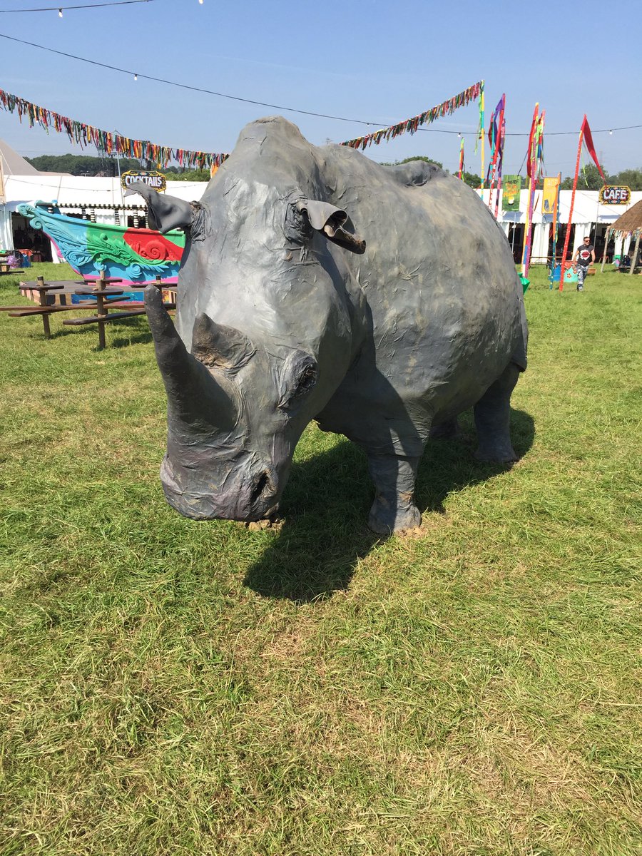 Stuart_PhotoAFC's tweet photo. One for my old @MillwallFC friends from back in the day 'Rhino' at @GlastoFest #KeithStevens https://t.co/9BvMVFNk4s