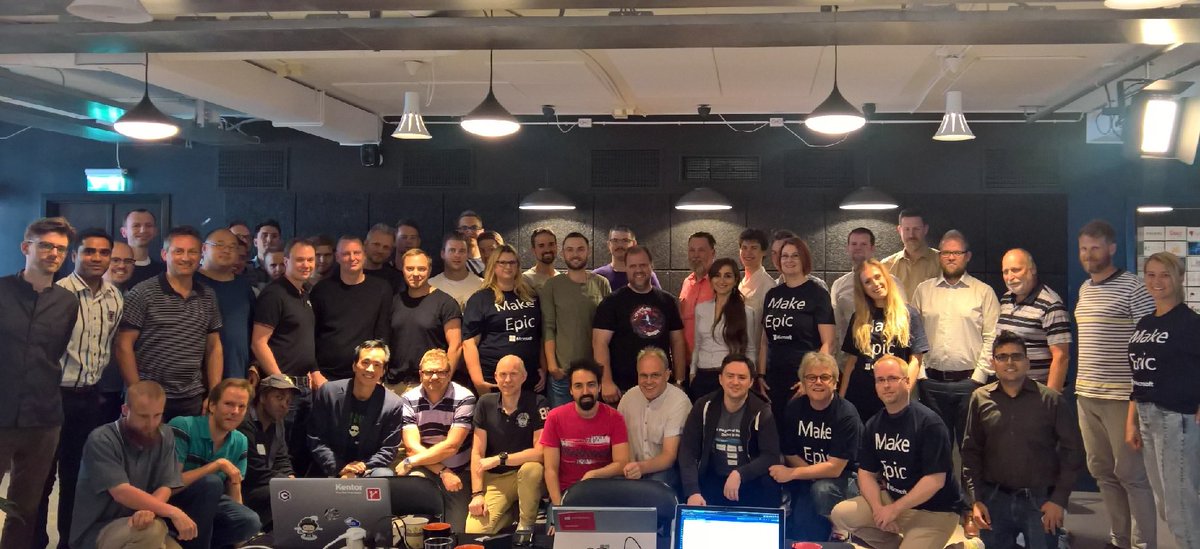 tillamatilda's tweet photo. Stockholm #missionmars crew! Thanks all participants, @SUP_46 @MSDevSE @swenug and @CodingAW for making this happen! https://t.co/FI3urag5G6