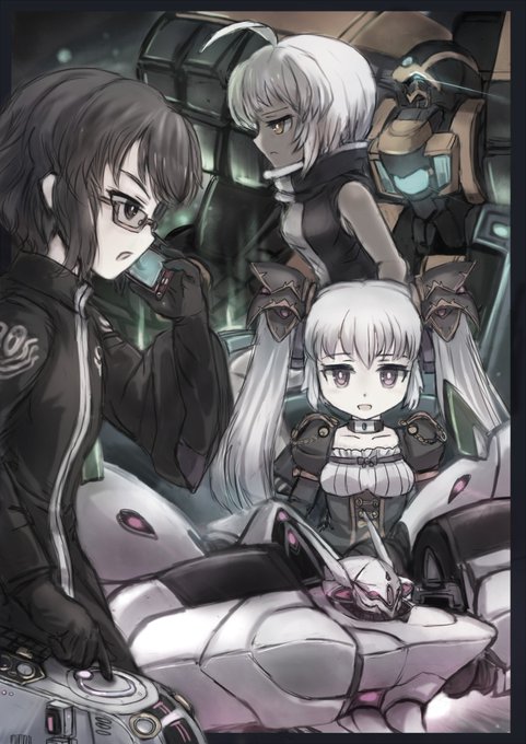 今日の進捗(*'▽') カロリナちゃんの交流絵が完成しました!
次は機体ごとイングさんとスノドロでお迎えに行く絵の予定です! 
漫画描けなくてごめんね…! 