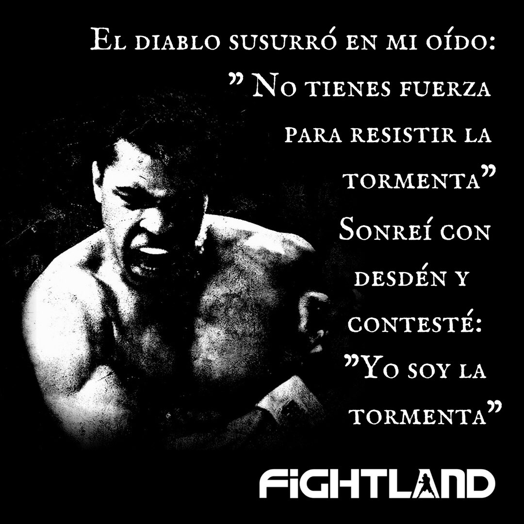 Fightlandspain's tweet image. Yo soy la tormenta. #fightlander #yosoyfightlander #whitecollarboxing