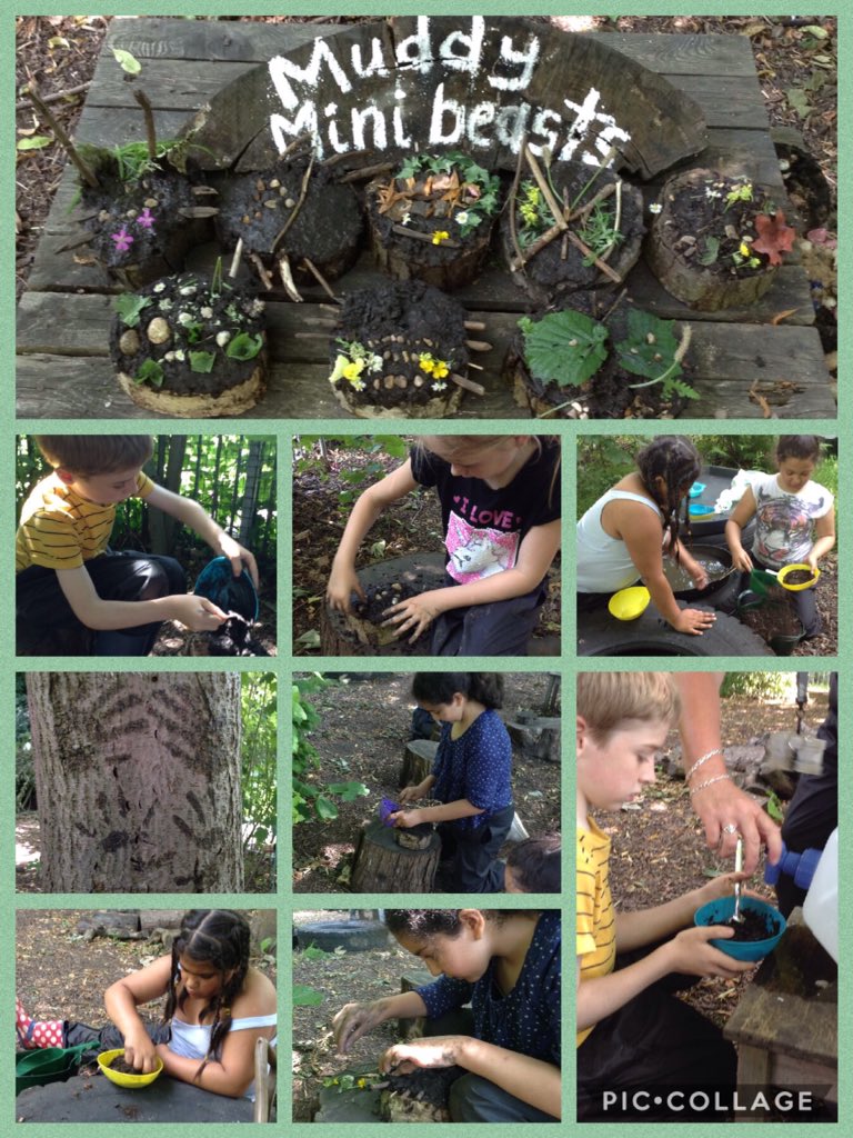 MoorlandPrm's tweet photo. @MoorlandPrimary Yr 3 Butterflies had great fun creating muddy mini beasts this afternoon...#wellbeing #achievabletasks #creativity https://t.co/yeeQcWMbAg