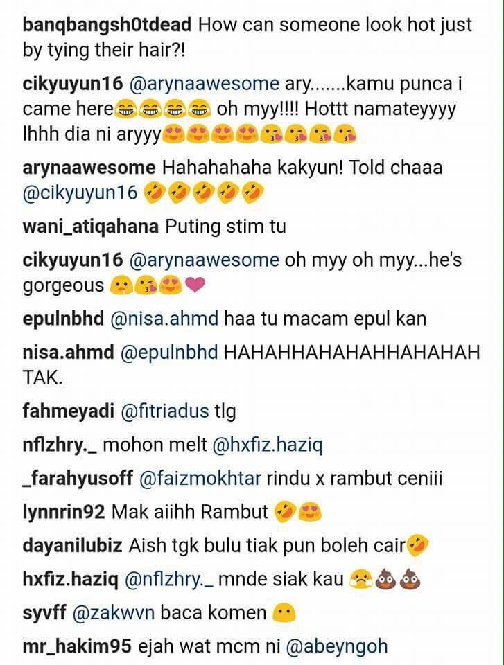 iloveyouIPOH's tweet photo. Abang baru lepas Stalk Instagram Aedy Ashraf ala yang pelakon budak dah meningkat dewasa tu. enko tengokla awek awek melayu yang sangap ni. https://t.co/7GtbPa2vID