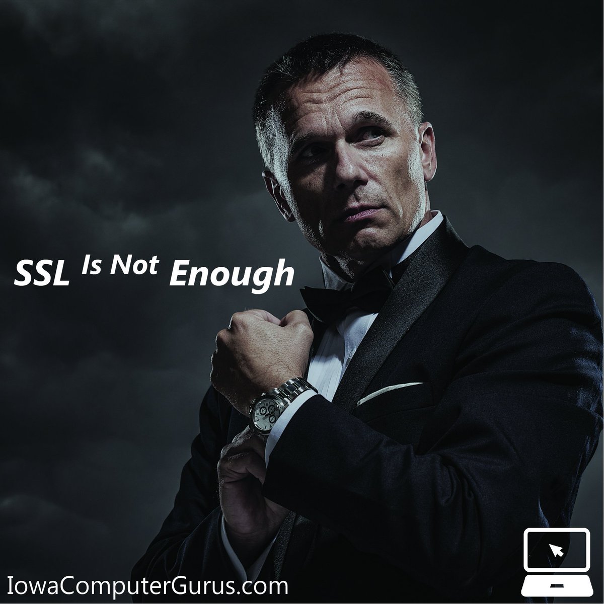 IowaCompGurus's tweet photo. If you care about #website #security, #SSL Is Not Enough, and here's why:
https://t.co/XwlfUSV2Ys
.
#software #dnn #dnnsoftware #platform https://t.co/muOMyqfRkb