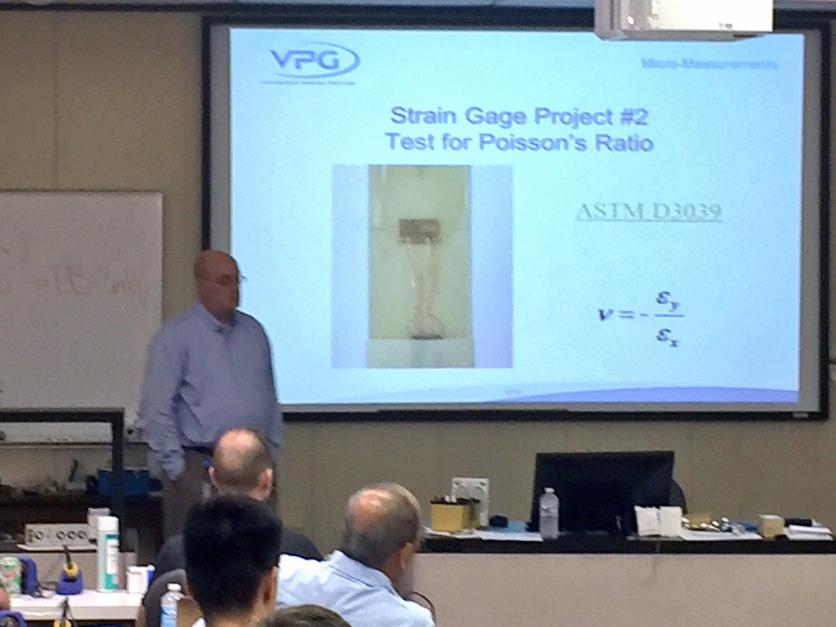 StressStrain22's tweet photo. #BCom Testing attends #MM @straingage workshop to assist in performing #composite testing using #ASTM D3039 https://t.co/FaBHH6qWdB