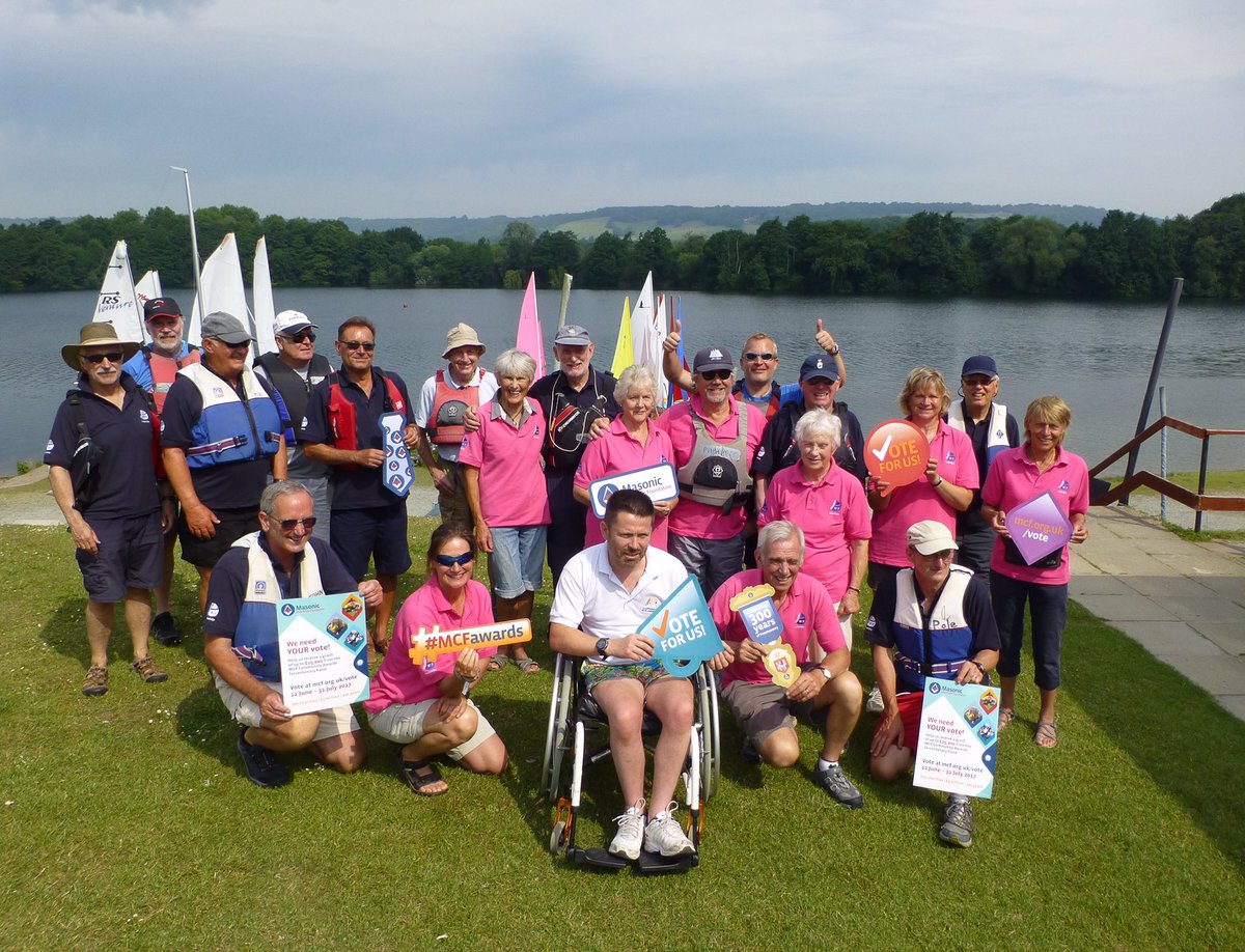 You should have seen the little partially sighted girl sailing singlehandedly for the first time
Please vote for us so we can help even more