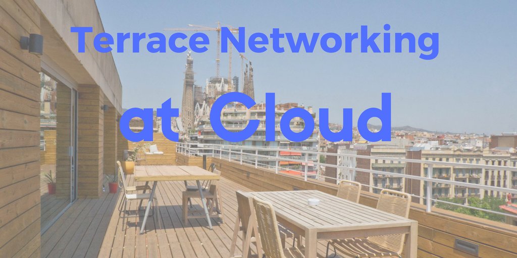 InfluencersCom's tweet photo. The #Networking on the Rooftop of @cloud_coworking in #Barcelona - 5th of July. Reserve your place here: https://t.co/0xgw675p3P https://t.co/gz56MHJW4w