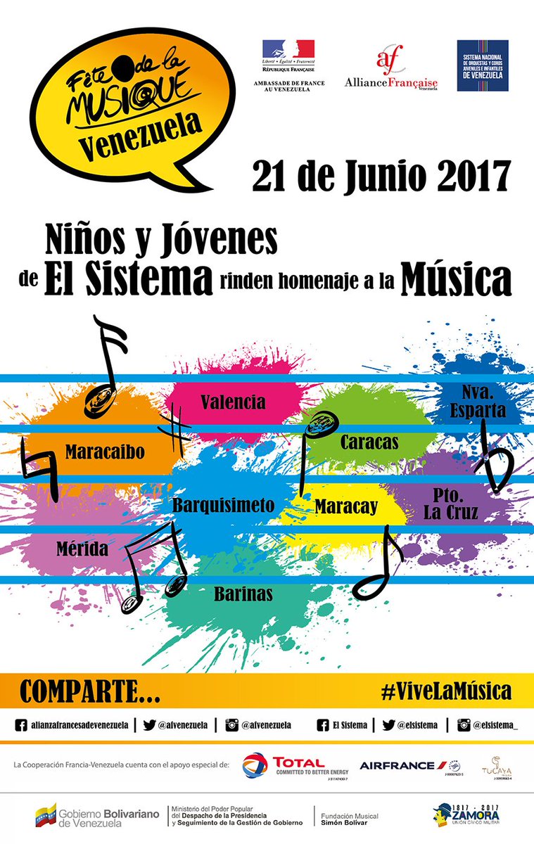 AfrancesaNE's tweet photo. Fiesta de la musica.
Concierto el 21/07/2017
LA AUYAMA 3PM https://t.co/Mk6ixhMybg
