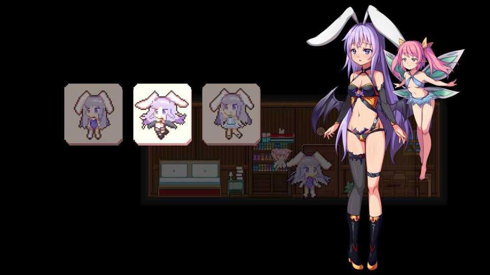 Rabi-Ribi on Twitter: "New DLC Info! A new menu to change clothes ...