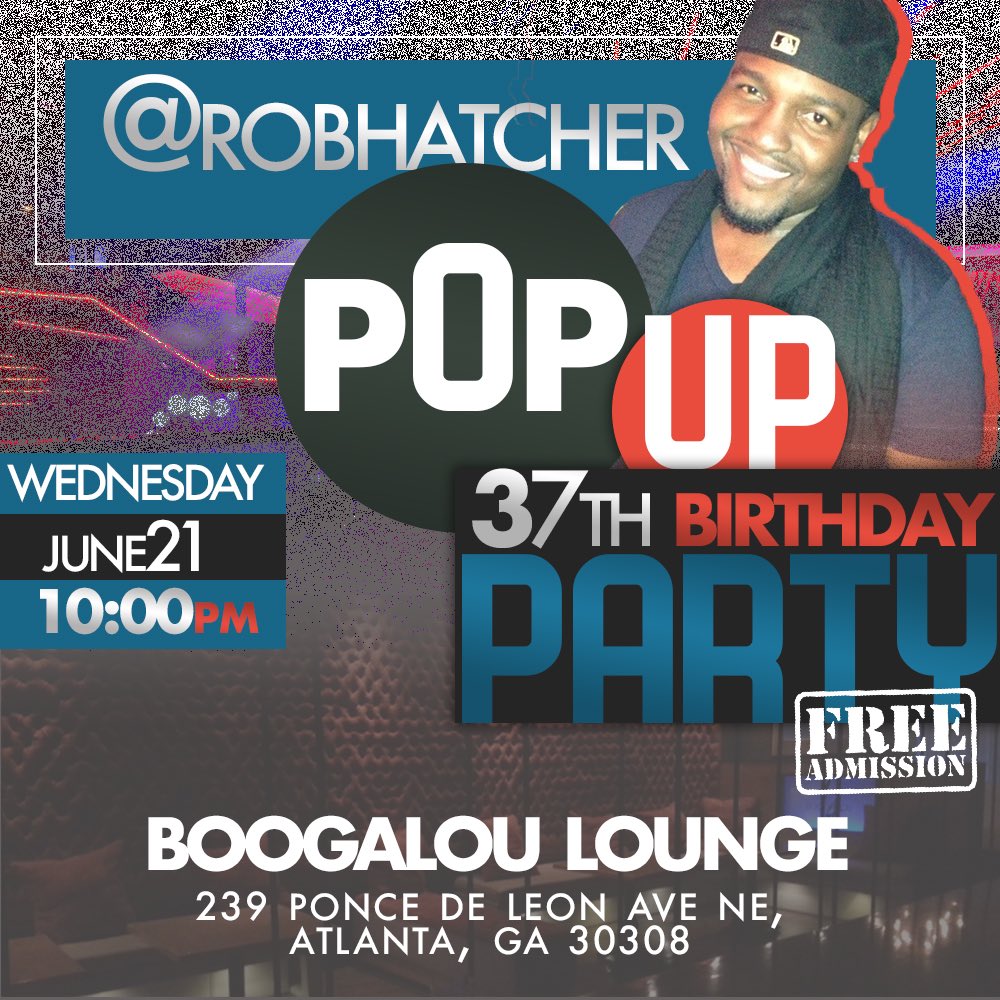 earnestpugh's tweet photo. Shhhhh...its a surprise. Love this dude here!! My REAL ride or die homie. Lets pop up and celebrate him. #RobHatcher https://t.co/aCUKOnVMX0