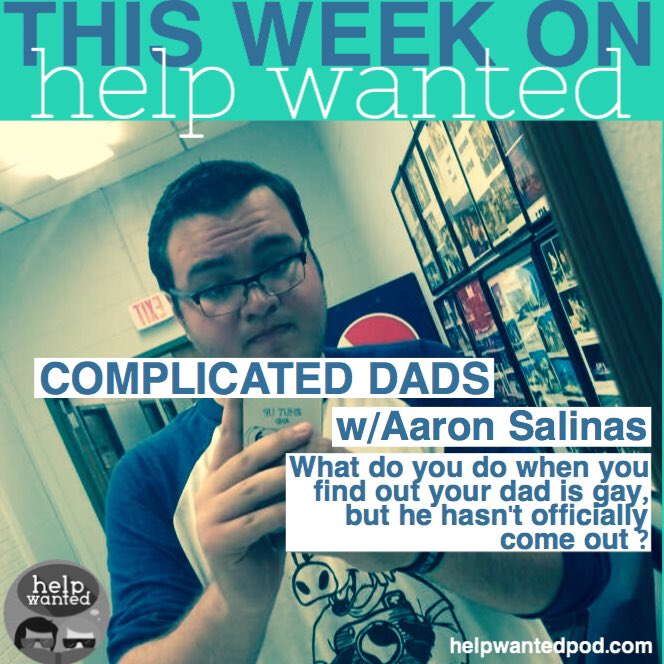 helpwantedpod's tweet photo. Our guest tells us how social media #outed his still #closeted dad and #accepting his parents for who they are.
https://t.co/J2HeZEtstw https://t.co/n1sZyKSnD8