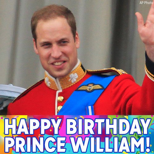 Happy birthday, Prince William! 