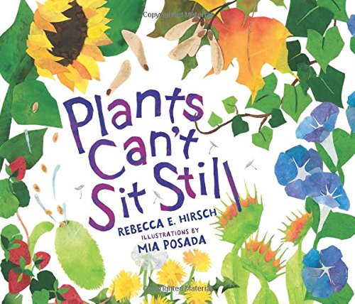 Today is the first book giveaway of the season! This week's book is Plants Can't Sit Still by Rebecca E. Hirsch.