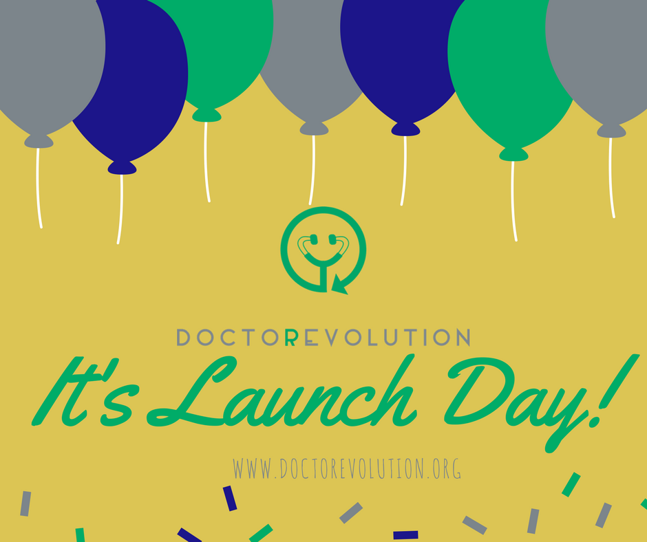 doctorevolve's tweet photo. Today is #launchday over at #DoctoRevolution if you are a #physician check out https://t.co/DVXsunt1ec or contact us for more info! https://t.co/PFivmO2WH5