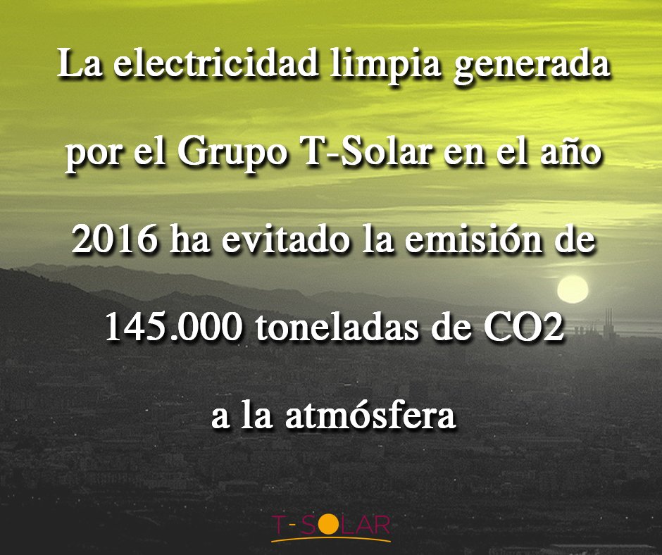 TSolarPV's tweet photo. Generar energía limpia es un principio fundamental del Grupo T-Solar | Generating clean energy is a fundamental principle of the T-Solar https://t.co/WPRtVzaRz1