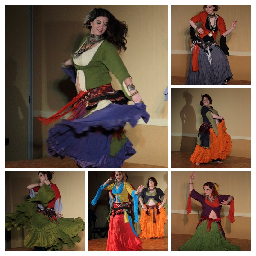 Tribal_Rev's tweet photo. Since we don't have many photos of Tribal Revolution 2010, here is Blue Lotus Tribe from that year. #tribalrev #bellydance #bluelotustribe https://t.co/92Uc8OO7Wb
