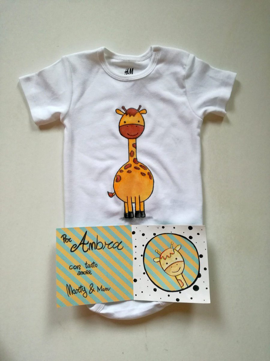 DIY: tutorial T-shirt Giraffa sirenamancata.com/2017/06/21/diy/