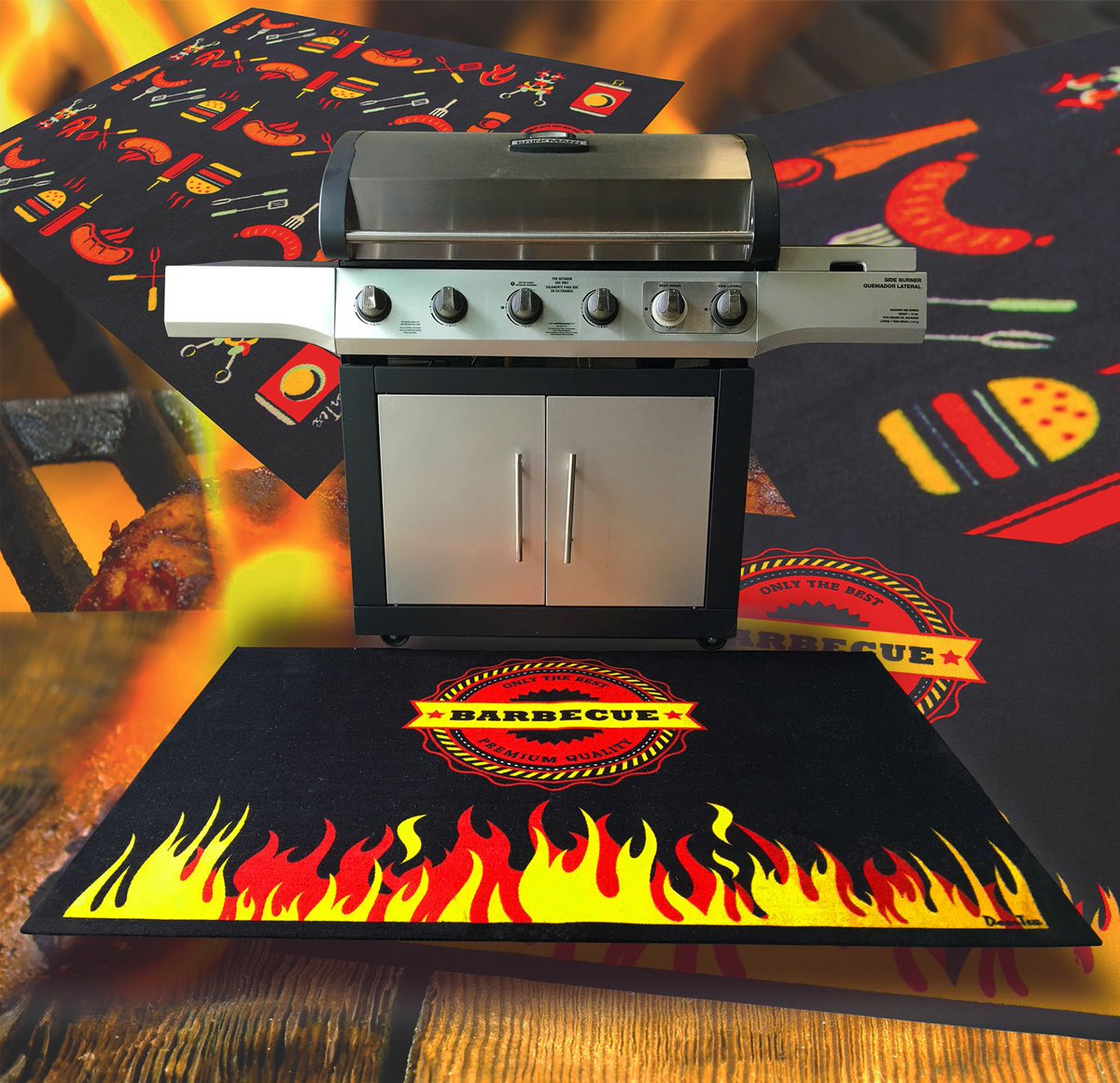 FloortexUSA's tweet photo. Celebrate Summer in style this year with the help of a designer Doortex BBQ mat. #SummerSolstic #wheretobuy? - https://t.co/xFF1uPSh3T https://t.co/G1mYmY1qlF