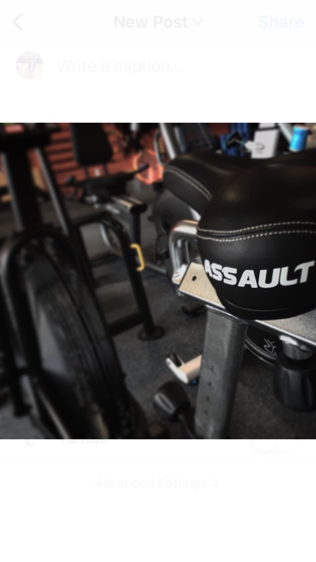 Nothing says sweat like the <a href="/AssaultAirBike/">Assault Fitness</a> ! Get yours today and reach your #FitnessGoals