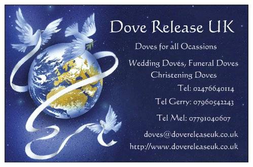 doves_release's tweet image. Funeral and memorial doves dovereleaseuk.co.uk prices from £135.00
