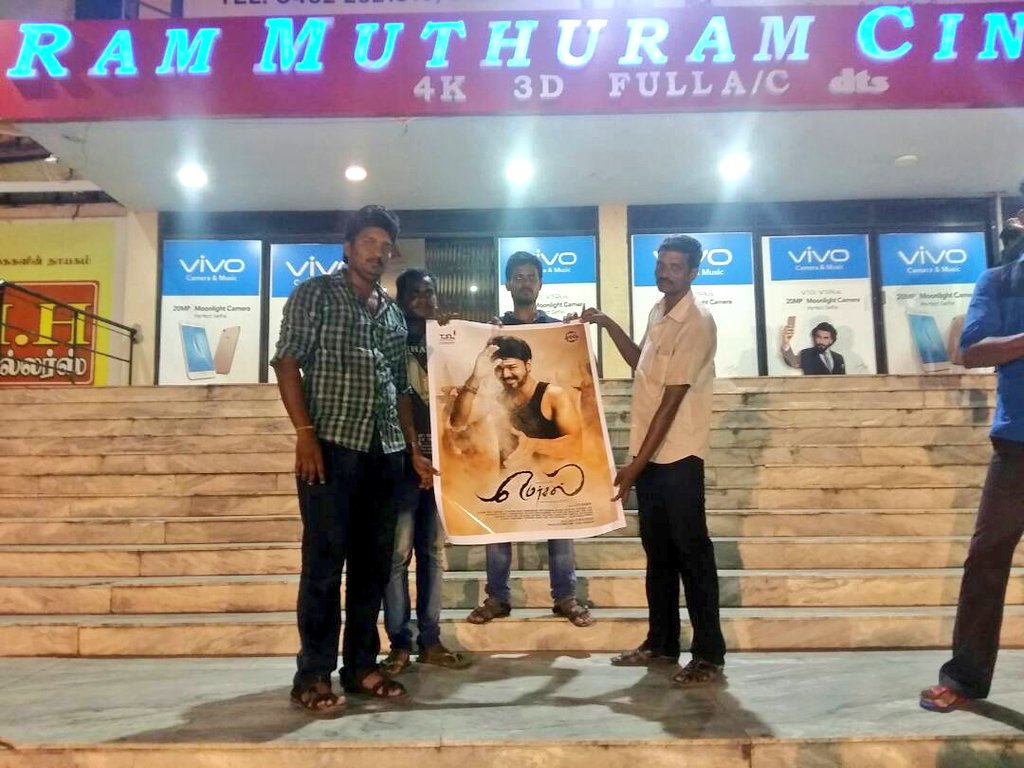 NanbanDinesh's tweet photo. #Mersal Photo Card At Ram Cinemas !

HBD ENDEARING VIJAY https://t.co/DXyQCHaEPo