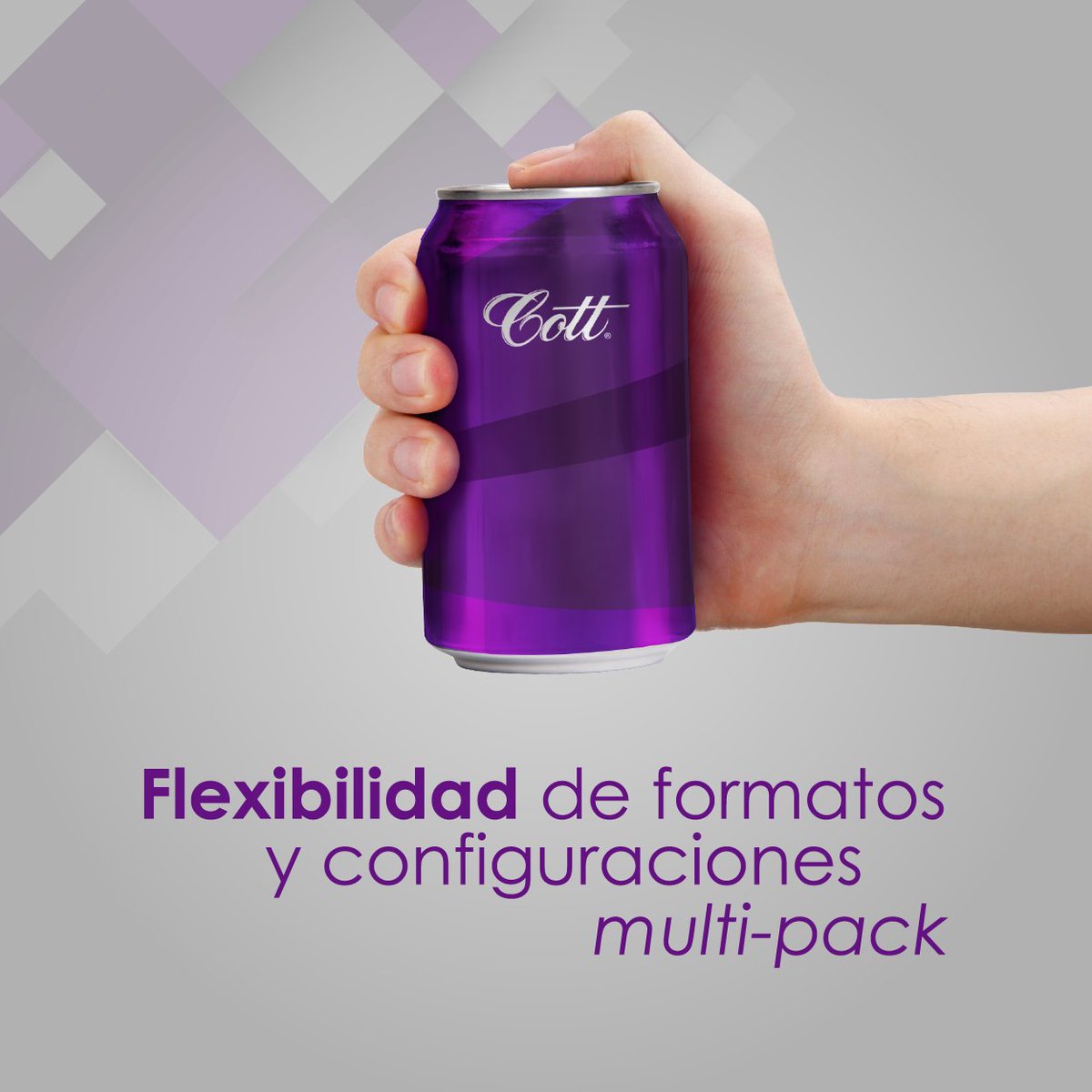 CottMexico's tweet photo. Cott cuenta con procesos de llenado en frío y caliente para lata y PET . #SedDeInnovar https://t.co/XoTAa0vnyZ