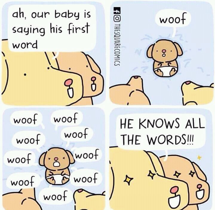 BeKaterInTheSky's tweet photo. The news is mostly terrible. Here is a cute dog comic. #Fthis https://t.co/FC8UxShKD5