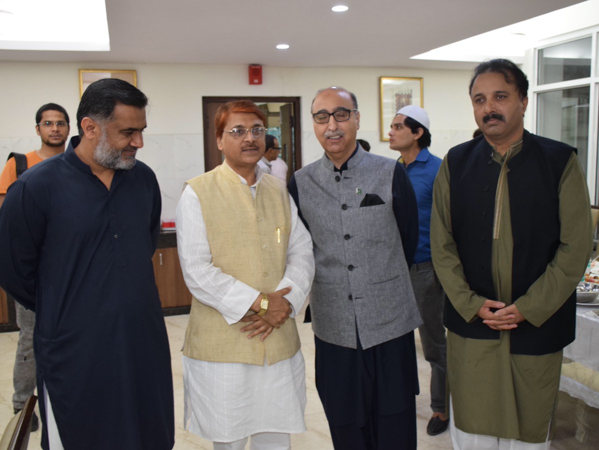 Iftar With the Embassador of Pakistan Mr Abdul Basit saheb and other officers of Pakistan Embassy.