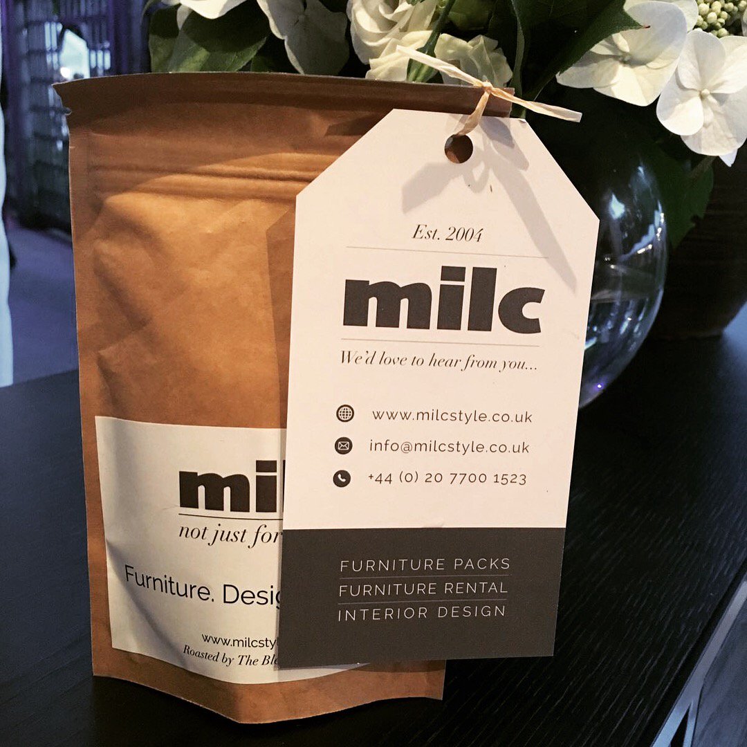 milcstyle's tweet photo. Milc's coffee gift at tonights LonRes event! @LonresComLtd @DP_Furniture https://t.co/4ljYlEanP2