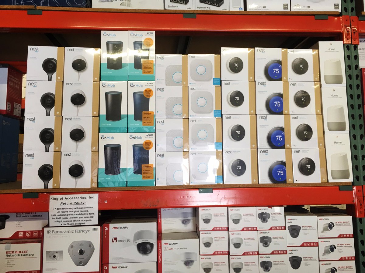 koaedi's tweet photo. 🆕#GoogleHome products already available in stores!🇱🇷️
For online orders click here:▶️ https://t.co/DXxRMcUmbX
#koacctv #WiFi #TPLink #OnHub https://t.co/zOif5HHG5j