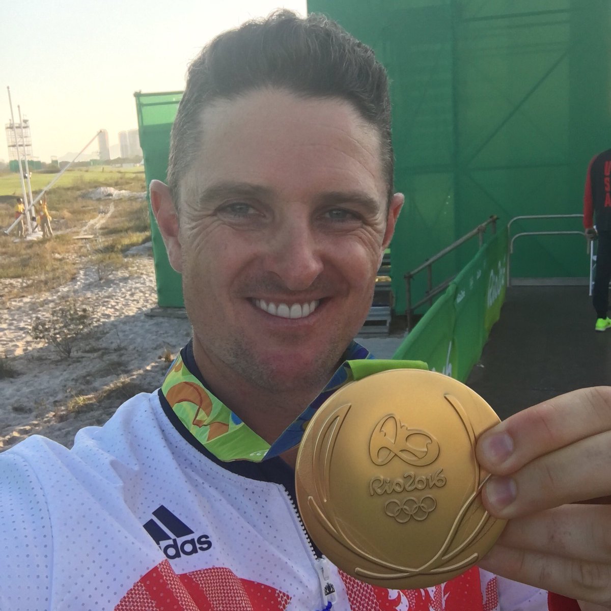 Think this is the best selfie I've ever done!! #nationalselfieday 🏅<a href="/TeamGB/">Team GB</a> #Rio