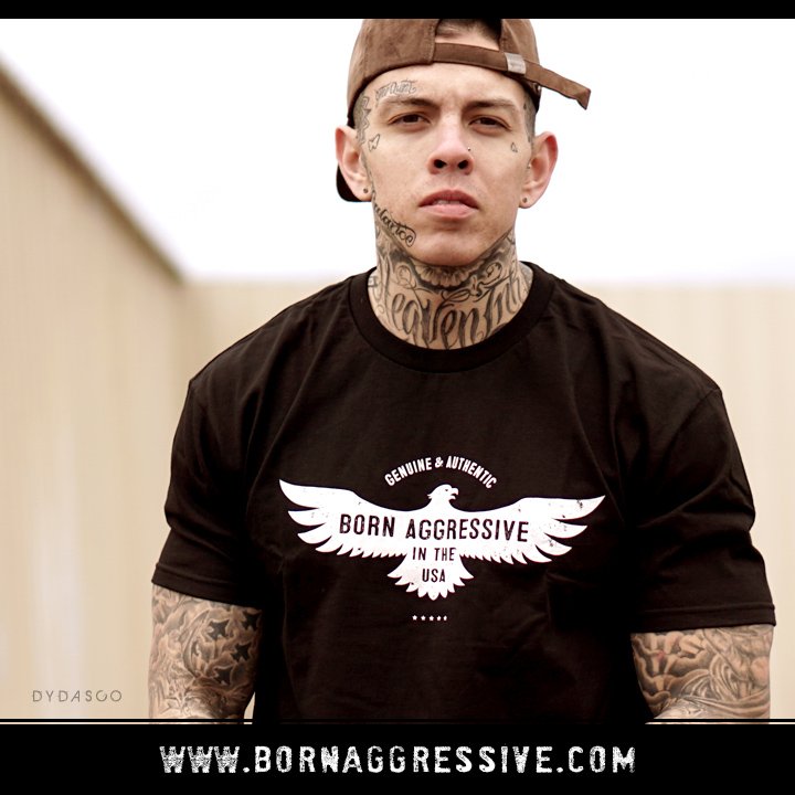 bornaggressive's tweet image. Show off your American pride &amp;amp; your aggressive nature by wearing this tee. Shop now for the 4th of July. Use promo code "OLD32" for 30% off!
