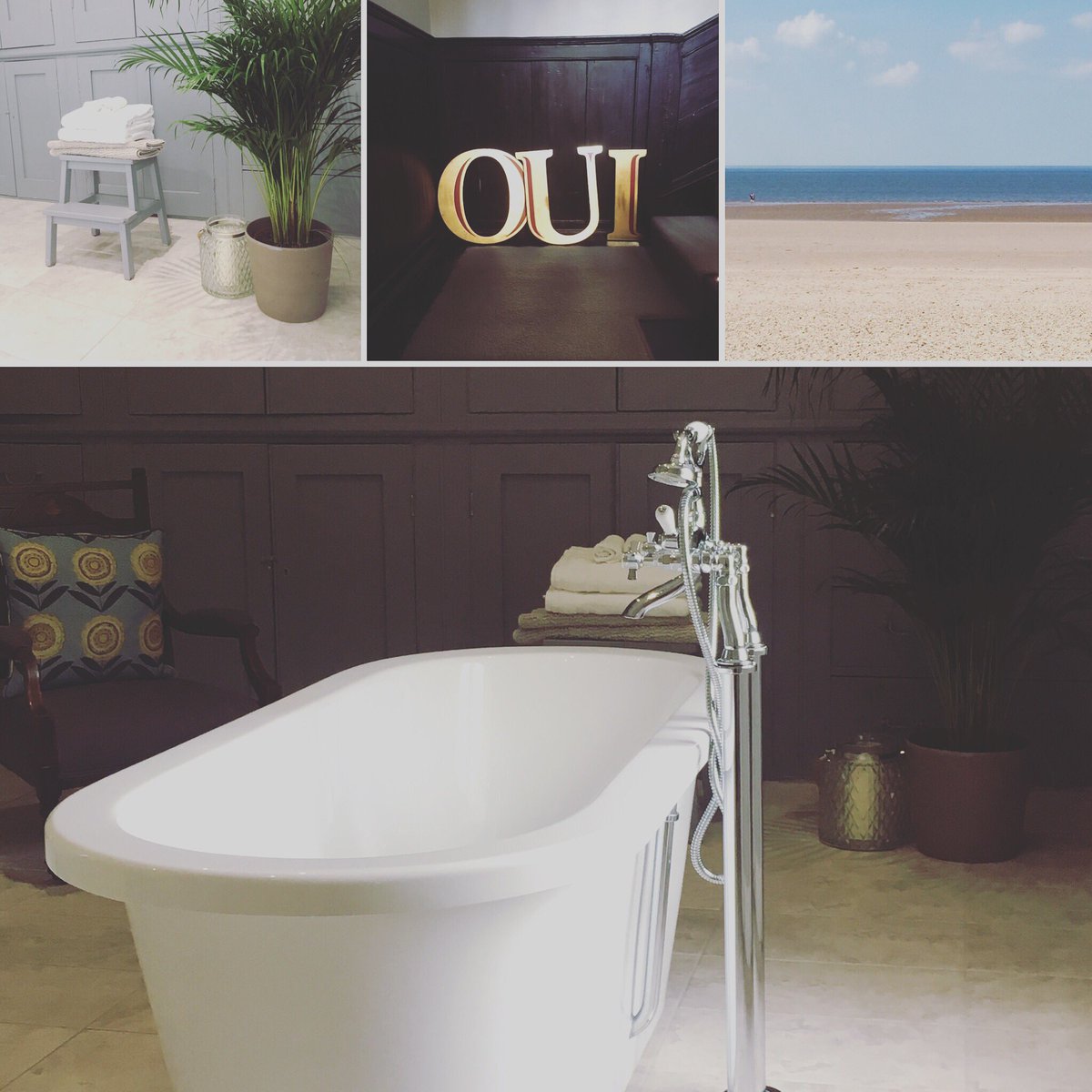 linghouseanmer's tweet photo. Get away to the coast in the heatwave ! @linghouseanmer Big Baths, Big Beds and lots of sunshine #northnorfolk #SummerSolstice #linghouse https://t.co/xAOnRHpHXd