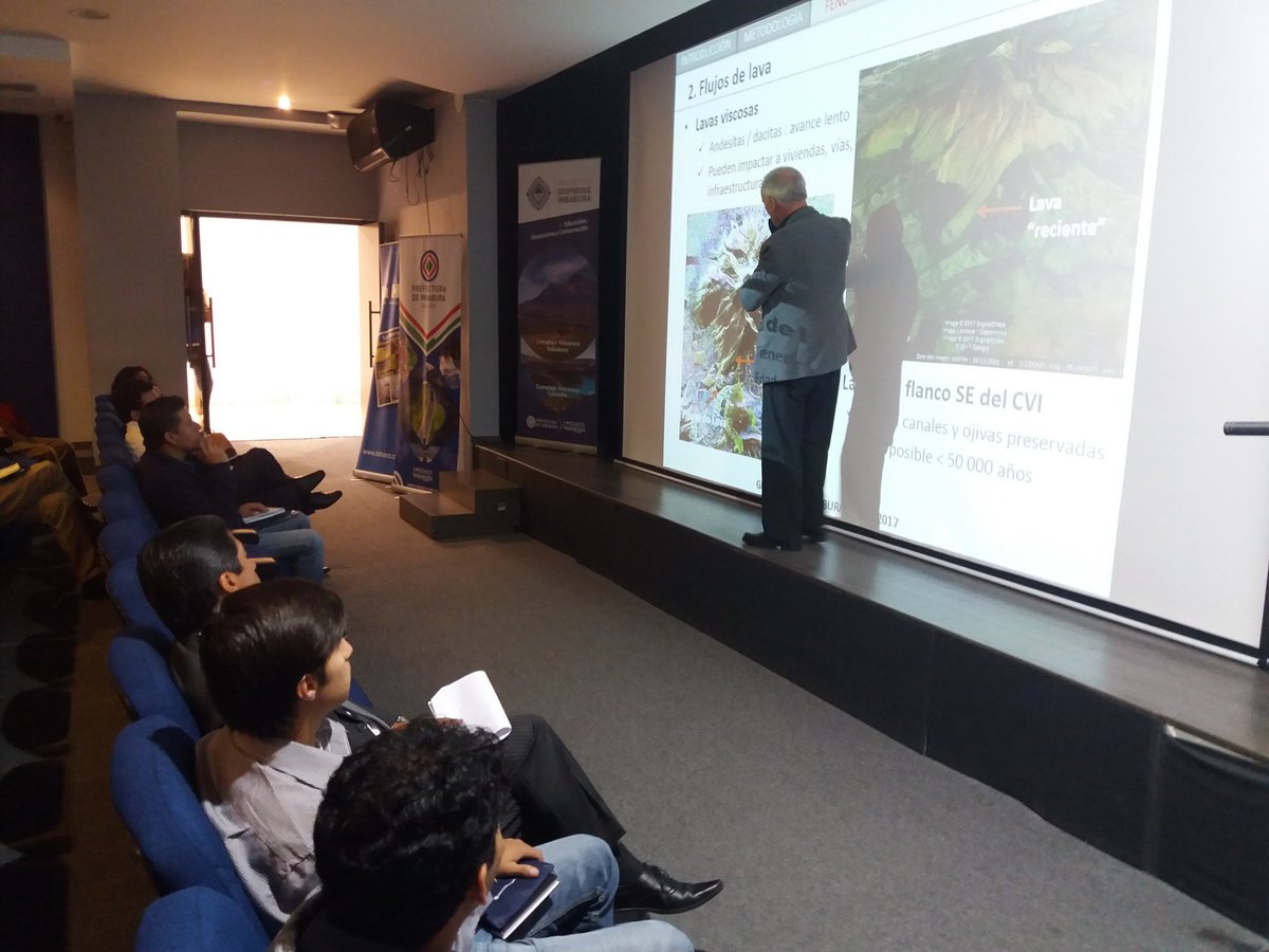 PrefecturaIMB's tweet photo. 📌 En marco de los #193AñosIMB se desarrolla el Encuentro de Geología y Geoparques en la #PrefecturaDeImbabura @geoparqueIMBec https://t.co/5zi6Yort1v