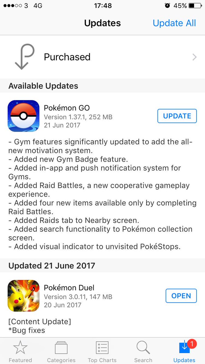 SerebiiNet's tweet photo. Serebii Update: Pokémon GO Update is now live on iOS https://t.co/gDbXkHSvkT https://t.co/v0VVjKxC82