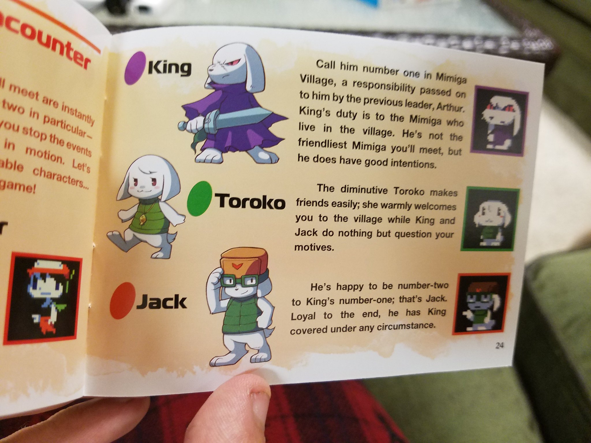 Jack Brady Whoah I Didn T Realize That I Was In Cave Story Nicalis Cavestory Switch Mimiga