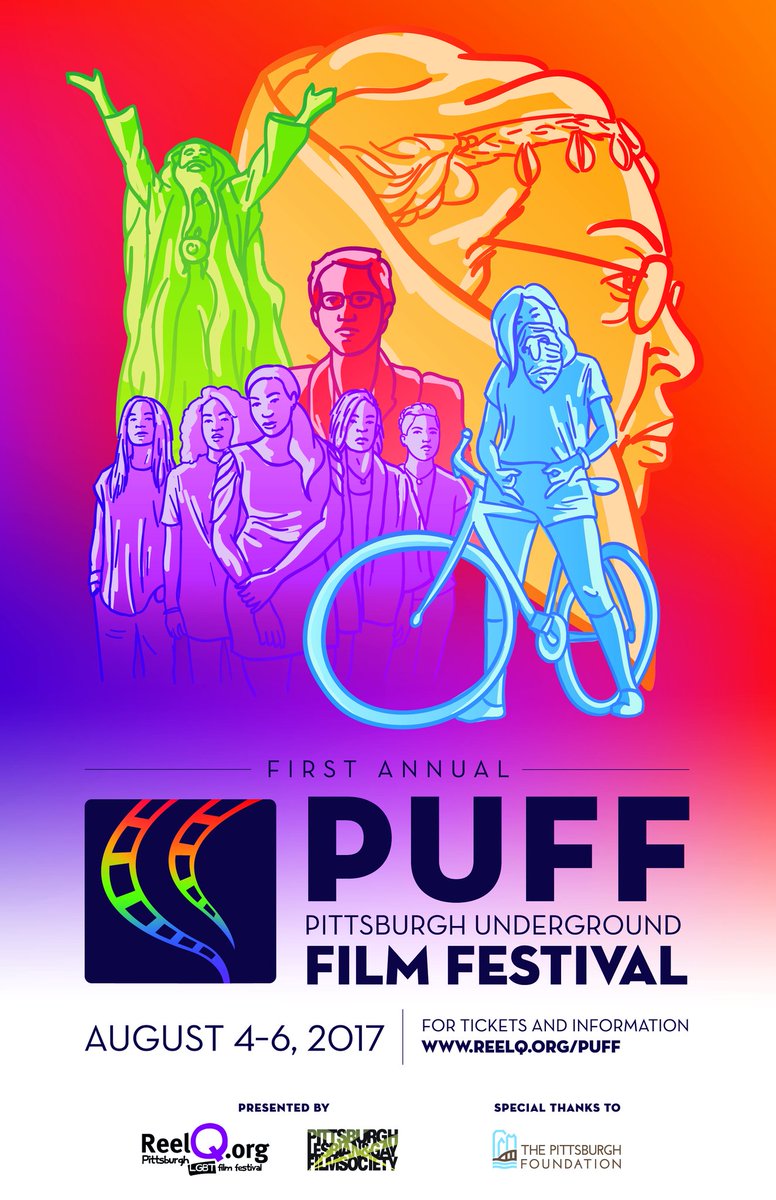 ReelQ's tweet photo. Our film selection is out. Go to https://t.co/7PbVwRWpHL for more details and tickets! #reelqpuff #lgbtfilmfestival #queerpgh https://t.co/tSY5bJLvxF