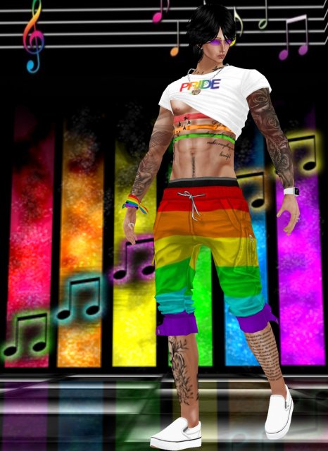 IMVU's tweet photo. Love is love. #Pride 🌈🦄💜🌈🦄💜 
Pride party with Poppa Joe and Perlu. https://t.co/nvEJ9BGpnZ