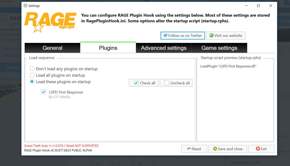 rage plugin hook unknown game has crashed rage plugin hook unknown game has crashed