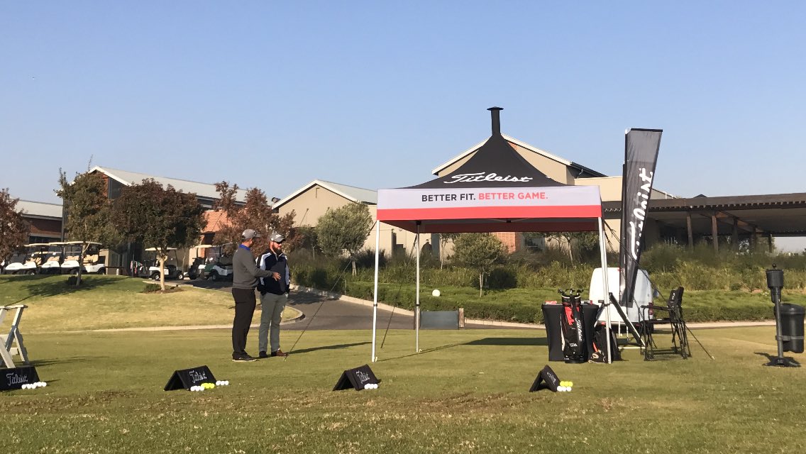 Davidryangolf's tweet photo. #titleist ball fitting at Copperleaf. #ProV1 #ProV1X #NXTTour #NXTTourS #Velocity #DTTruSoft https://t.co/X3ypimPk2Y