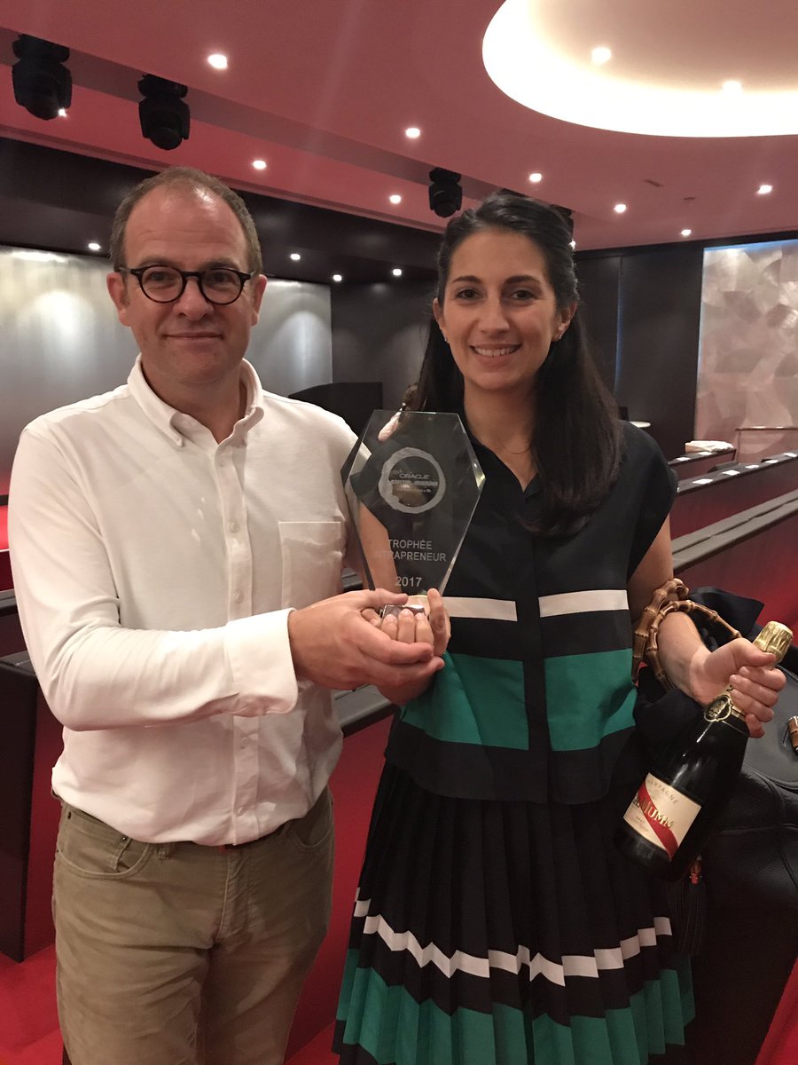 ChristelleOliva's tweet photo. So proud of this prize today @Oracle #Digital Mission 2017 #hackaton https://t.co/6cTQqyXF0E