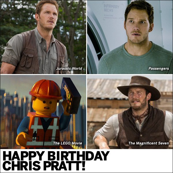 Happy birthday to our very own Star Lord, Chris Pratt! What Chris Pratt movie/tv episode can you never get tired of? 