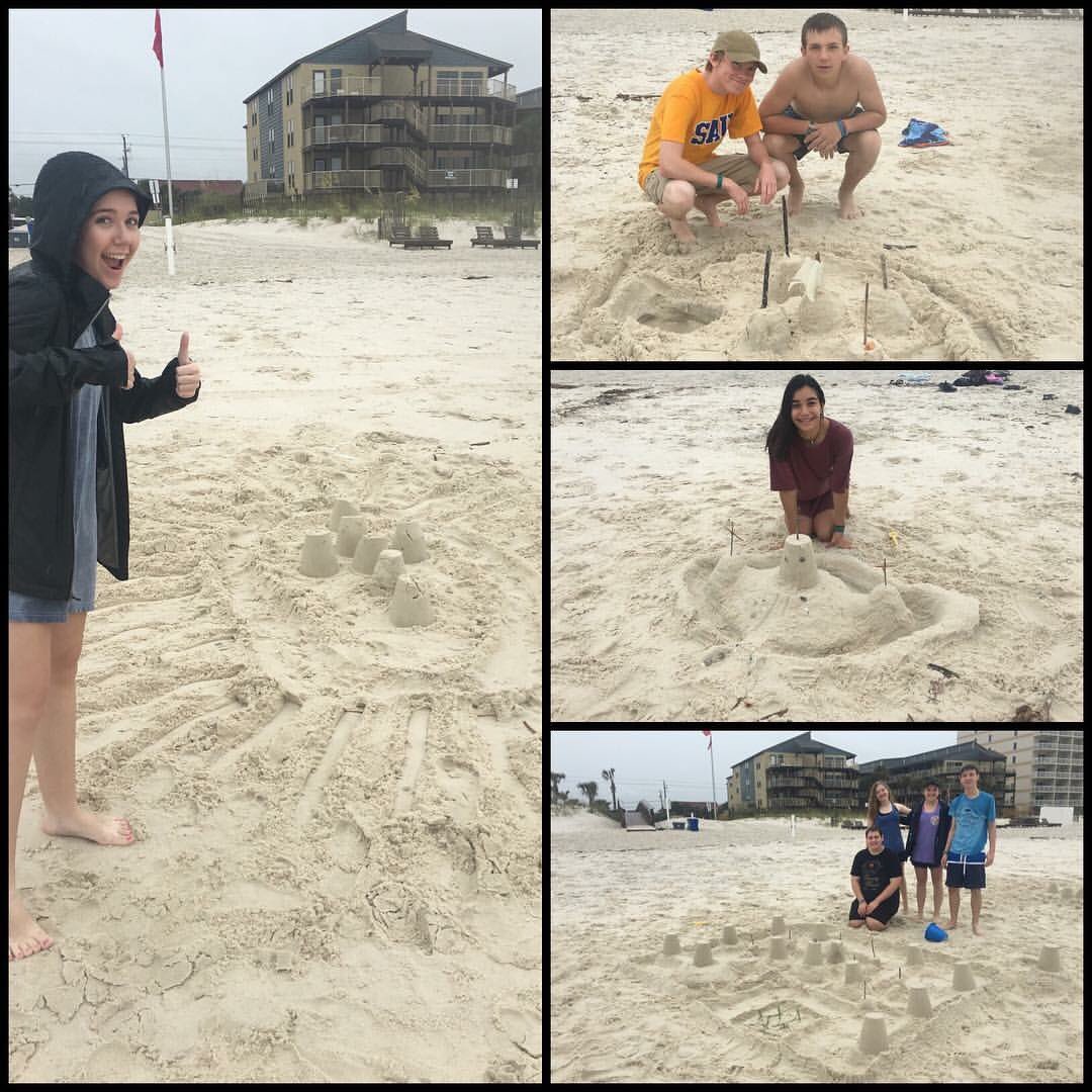 Yesterday at Student Life Beach Camp! #jesuschangeslives