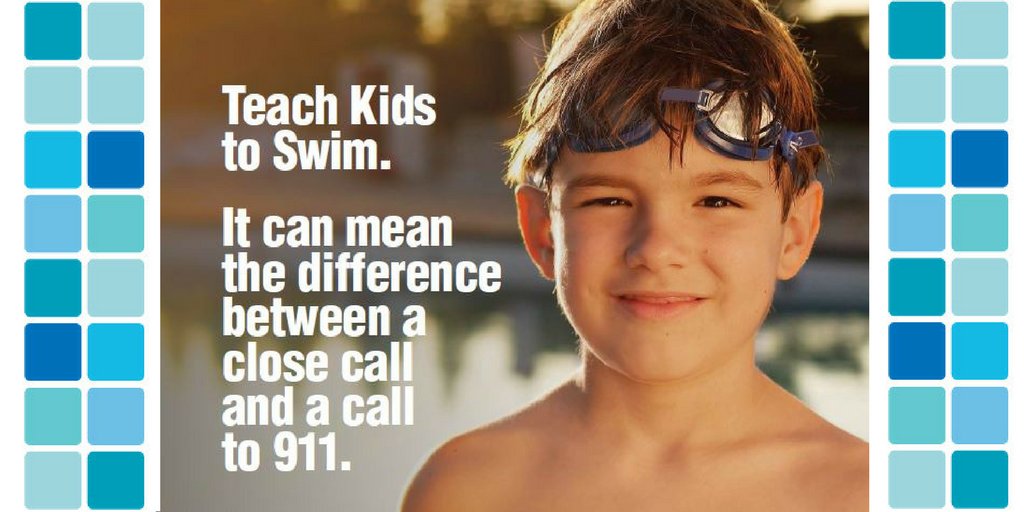 poolsafely's tweet image. A1: Swimming lessons save lives! bit.ly/2nKM8ej #Learn2SwimChat