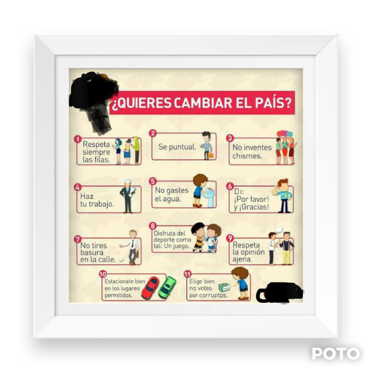 Comencemos por dar el ejemplo!
