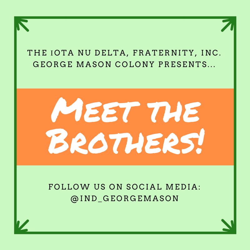 Follow us on social media to see what our brothers are up to this summer! #IotaNuDelta #ProfessionalExcellence