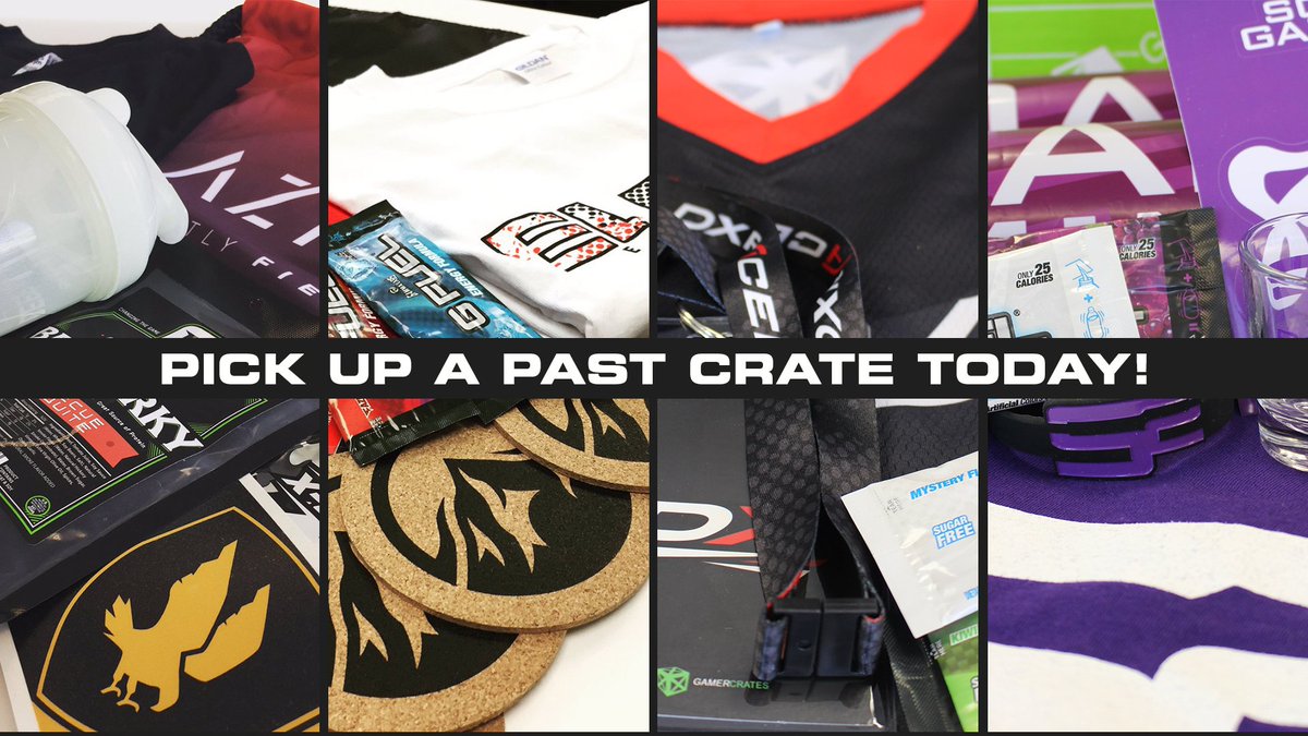 GamerCrates's tweet photo. We have the #SoaRCrate, #ChaosCrate, #ElevateCrate, #DXCrate, and more in stock at https://t.co/JofBAfyM6e! #CrateUp https://t.co/sjNZnyMxxc