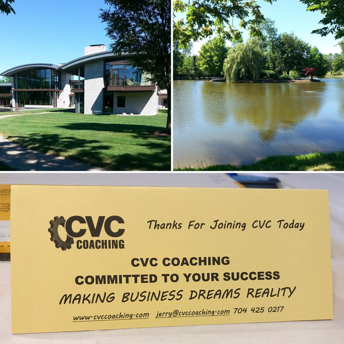 bcpshow's tweet image. Carter, Taylor, and the leadership committee are at this great conference in Ohio put on by coach @JerryCvc to sharpen their tools.