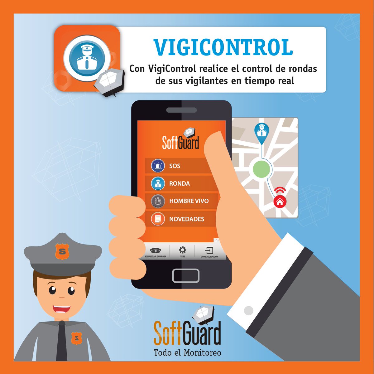 SoftguardLatam's tweet photo. Controla la presencia de tus vigiladores y sus rondas con #VigiControl. -----> https://t.co/2LIZ6UiufG https://t.co/CMnIAmVgzW